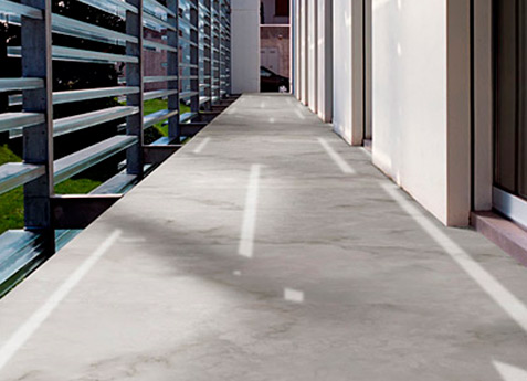 pasillo ceramica